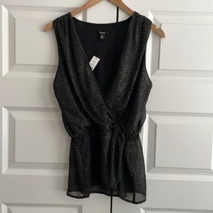 Beautiful sheer sleeveless top